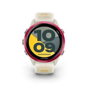 product image: Garmin Forerunner 570 bone/himbeerrot mit Armband bone/mango (010-02970-02)