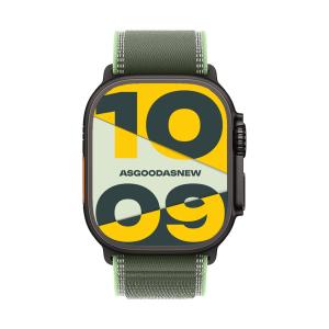 Apple Watch Ultra 3 GPS + Cellular 49mm Titan schwarz Trail Loop grün/neon M/L