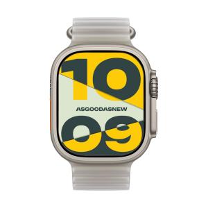 product image: Apple Watch Ultra 4 GPS + Cellular 49mm Titan natur Ocean Armband halbtransparentes grau 64 GB