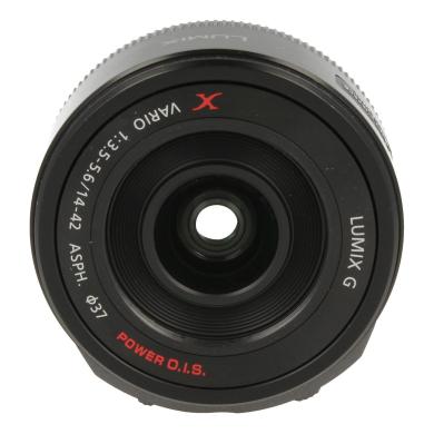 Panasonic Lumix H-PS14042E 14-42 mm F3.5-5.6 objectif noir