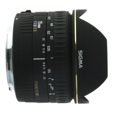 Sigma 15mm 1:2.8 EX DG Fisheye para Canon negro