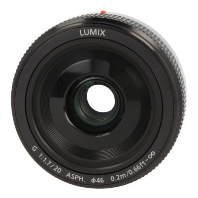 Panasonic 20mm 1:1.7 II Lumix G Vario ASPH nero
