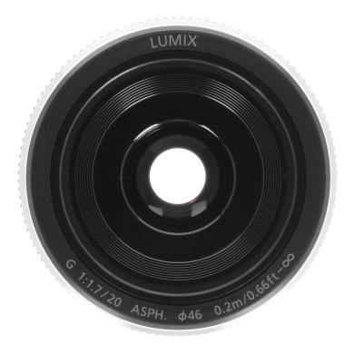 Panasonic 20mm 1:1.7 II Lumix G Vario ASPH argent