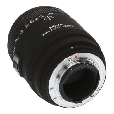 Sigma 70mm 1:2.8 EX DG Macro per Nikon nero