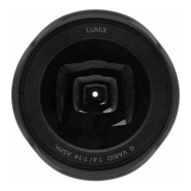 Panasonic 7-14mm 1:4 Lumix G Vario ASPH (H-F007014E) negro gris