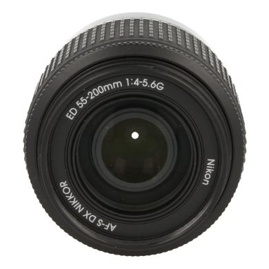 Nikon AF-S Nikkor 55-200 mm F4-5.6 DX objectif noir