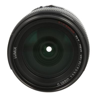 Panasonic 14-140mm 1:3.5-5.6 Lumix G Vario ASPH OIS (H-FS14140E) nero - Ricondizionato - Come nuovo - Grade A+