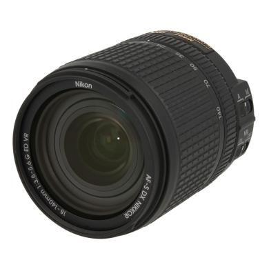 Nikon 18-140mm 1:3.5-5.6 AF-S G VR DX ED NIKKOR negro