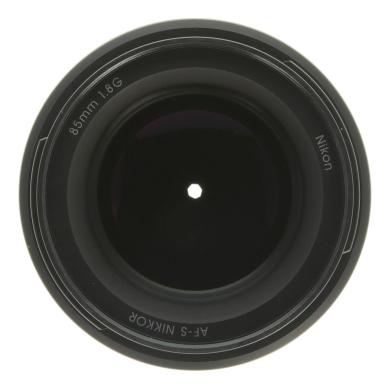 Nikon AF-S Nikkor 85mm 1:1.8G negro