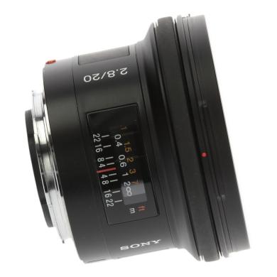 Sony 20mm 1:2.8 AF (SAL 20F28) nero - Ricondizionato - Come nuovo - Grade A+