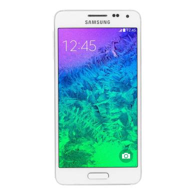 Samsung Galaxy Alpha dazzling white