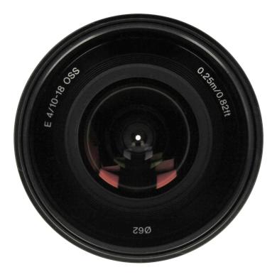 Sony 10-18mm 1:4.0 AF E OSS A-Mount negro