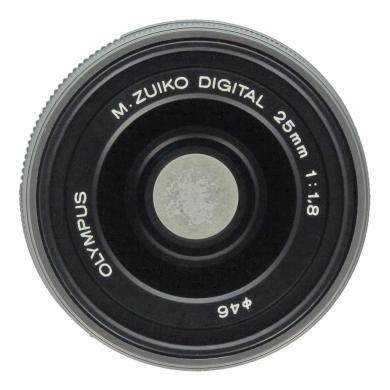 Olympus Zuiko Digital M. Zuiko Digital 25mm 1:1.8 plateado