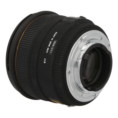 Sigma 50mm 1:1.4 AF EX DG HSM para Nikon negro