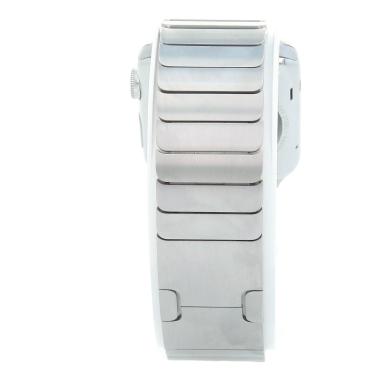 Apple Watch (Gen. 1) 42mm Edelstahlgehäuse Silber mit Gliederarmband Silber Edelstahl Silber
