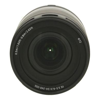 Sony 24-240mm 1:3.5-6.3 FE OSS E-Mount negro - Reacondicionado: buen estado | 30 meses de garantía | Envío gratuito
