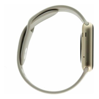 Apple Watch Sport 42mm mit Sportarmband Stein aluminium gold