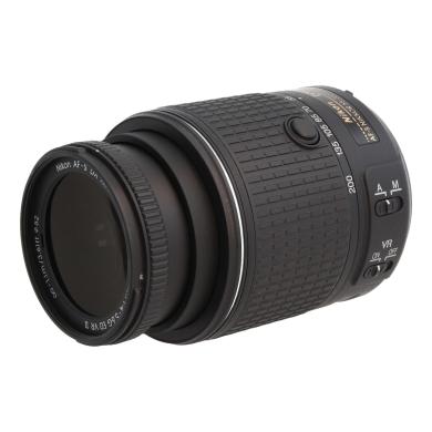 Nikon AF-S Nikkor 55-200mm 1:4.0-5.6G ED VR II DX negro