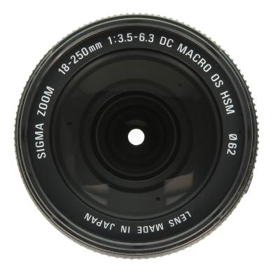 Sigma 18-250mm 1:3.5-6.3 AF DC Makro OS HSM para Canon negro