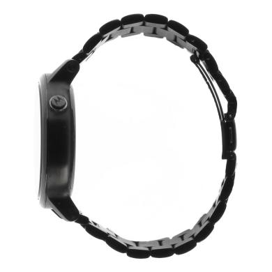 Motorola Moto 360 (2nd Gen) 46mm acier inoxydable bracelet métal noir