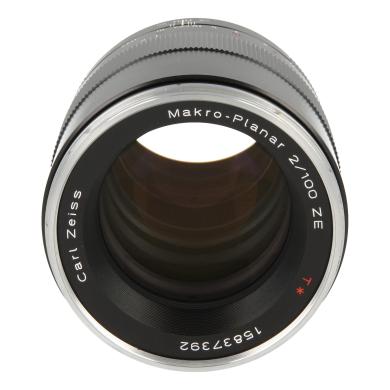 Zeiss macro-Planar T* 2/100 avec Canon EF Mount noir