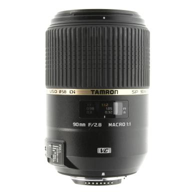 Tamron 90mm 1:2.8 AF SP Di VC USD macro 1:1 per Nikon nero