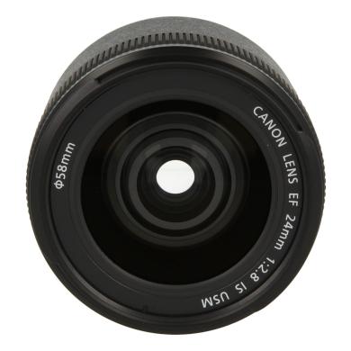Canon EF 24mm 1:2.8 IS USM negro
