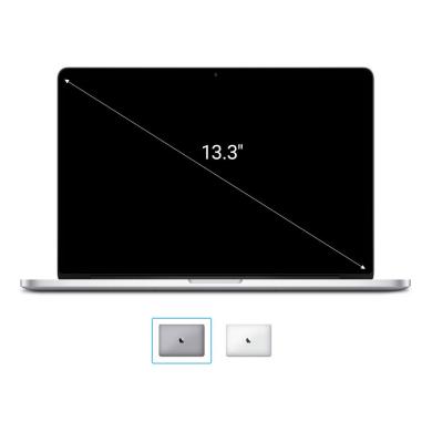 Apple MacBook Pro 2016 13" 2,00 GHz Dual-Core Intel i5 mit 64 MB eDRAM (Turbo Boost bis zu 3,1 GHz) 2,00 GHz 256 GB SSD 8 GB silber