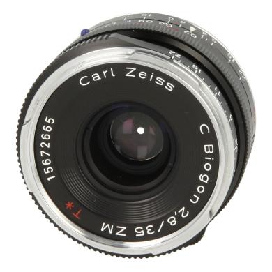 Zeiss C Biogon T* 2,8/35 ZM con Leica M Mount negro