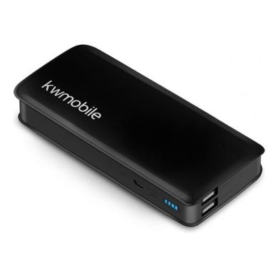 kwmobile Power Bank Externer Akku für Apple iPad 2 / 3 / 4 Kapazität 11000mAh Schwarz schwarz