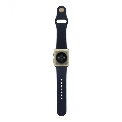 Apple Watch Series 2 38mm aluminio dorado correa deportiva azul