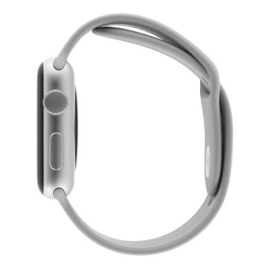 Apple Watch Series 3 GPS 42mm aluminio plateado correa deportiva nube