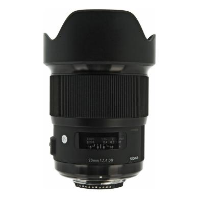 Sigma 20mm 1:1.4 Art AF DG HSM per Nikon nero
