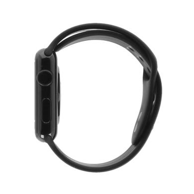 Apple Watch Series 1 42mm acier inoxydable bracelet sport noir