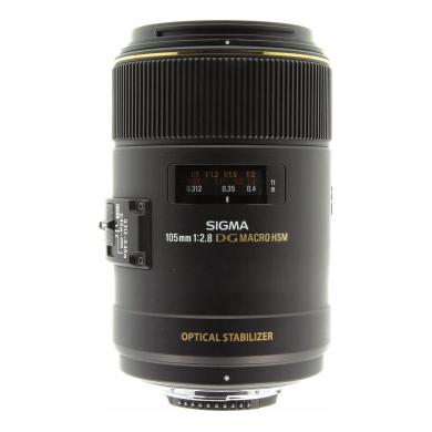 Sigma 105mm 1:2.8 AF EX DG OS HSM Makro para Nikon negro