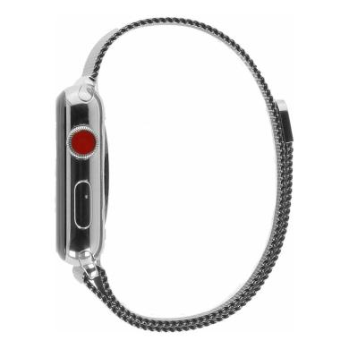 Apple Watch Series 3 GPS + Cellular 42mm acero inox plateado milanesa plateado