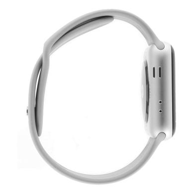 Apple Watch Series 3 GPS + Cellular 42mm aluminium argent bracelet sport gris