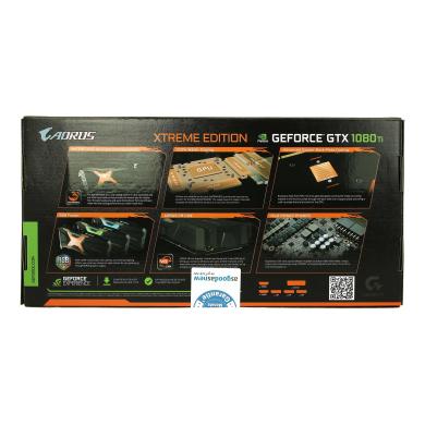 Gigabyte Aorus GeForce GTX 1080 Ti Waterforce Xtreme Edition 11G (GV-N108TAORUSX W-11GD) negro