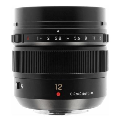 Panasonic 12mm 1:1.4 Leica DG Summilux ASPH (H-X012E) noir