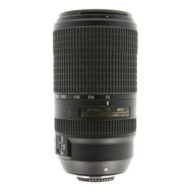 Nikon AF-P 70-300mm 1:4.5-5.6 E ED VR negro