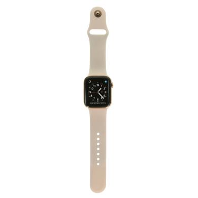 Apple Watch Series 4 GPS 44mm alluminio oro cinturino Sport sandrosa