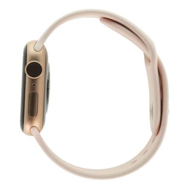 Apple Watch Series 4 GPS 40mm alluminio oro cinturino Sport oro/rosato