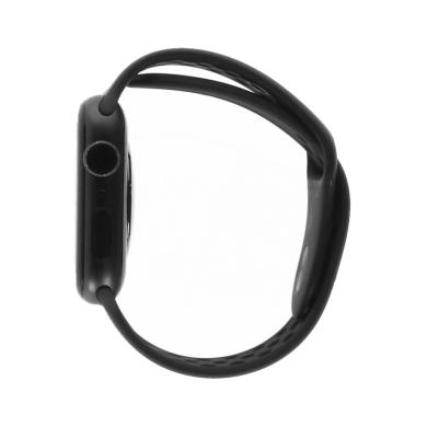 Apple Watch Series 4 Nike+ GPS + Cellular 44mm aluminio gris correa deportiva negro