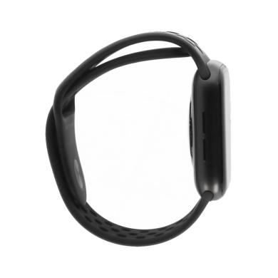 Apple Watch Series 4 Nike+ GPS + Cellular 44mm aluminio gris correa deportiva negro