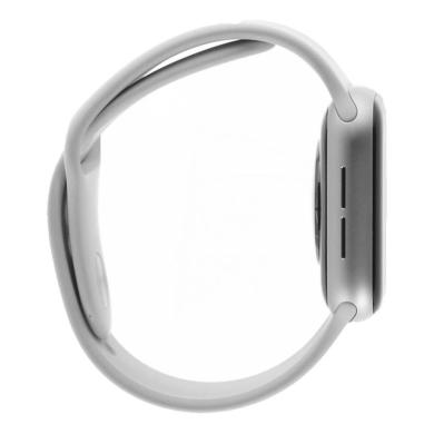 Apple Watch Series 4 Aluminiumgehäuse silber 40mm mit Sportarmband weiß (GPS+Cellular) aluminium silber