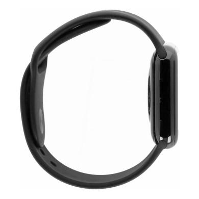 Apple Watch Series 4 GPS + Cellular 40mm acier inoxydable noir bracelet sport noir