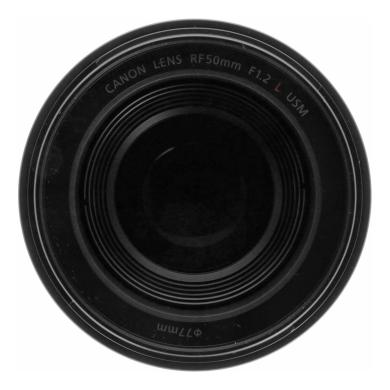 Canon 50mm 1:1.2 RF L USM nera