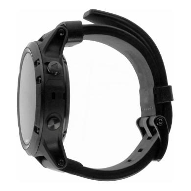 Garmin Fenix 5 Plus Saphir noir bracelet cuir (0100198807)
