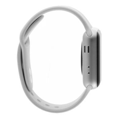Apple Watch Series 3 GPS 38mm aluminio plateado correa deportiva blanco