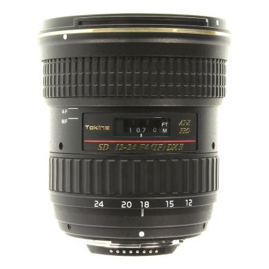 Tokina 12-24mm 1:4.0 AT-X Pro DX II para Nikon F negro